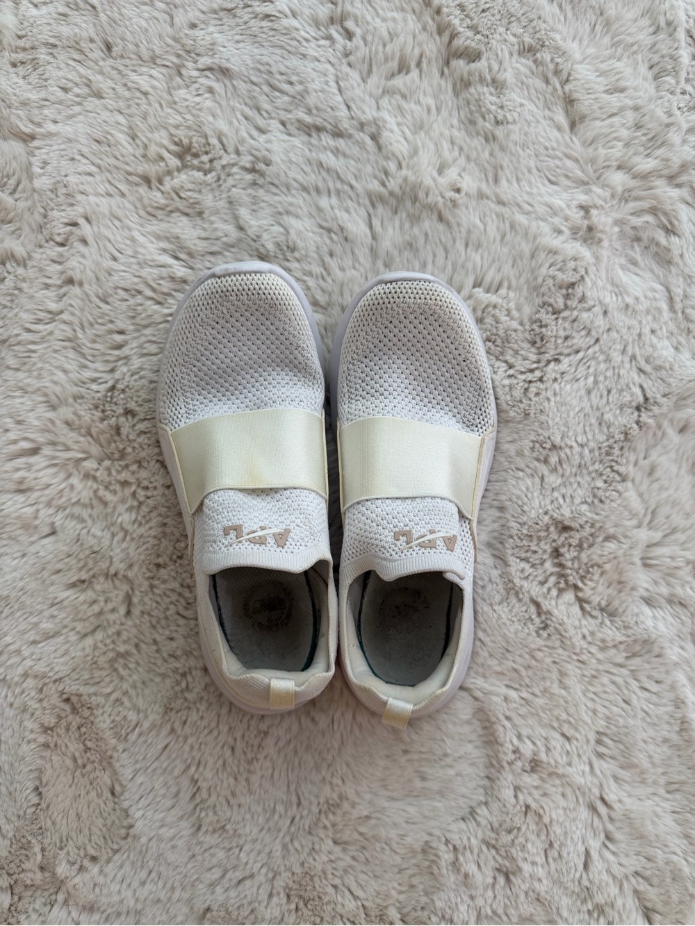 APL Women’s TechLoom Bliss Sneakers in Cream and White